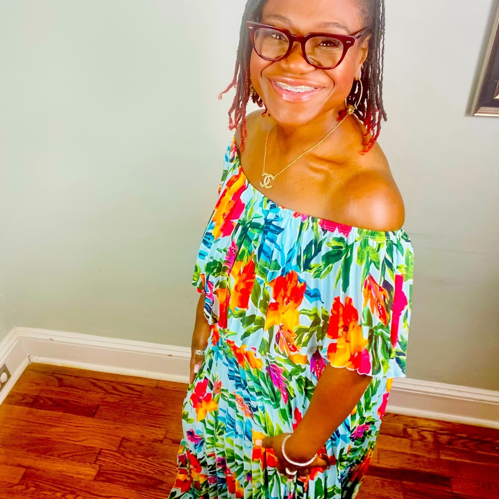 Beautiful tropical Dress